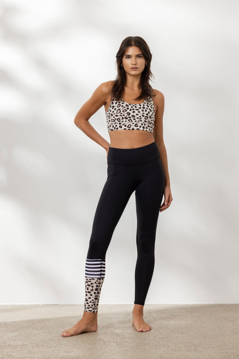 Surf Style Leggings Leo Clay | Hey Honey Yoga & Active Wear