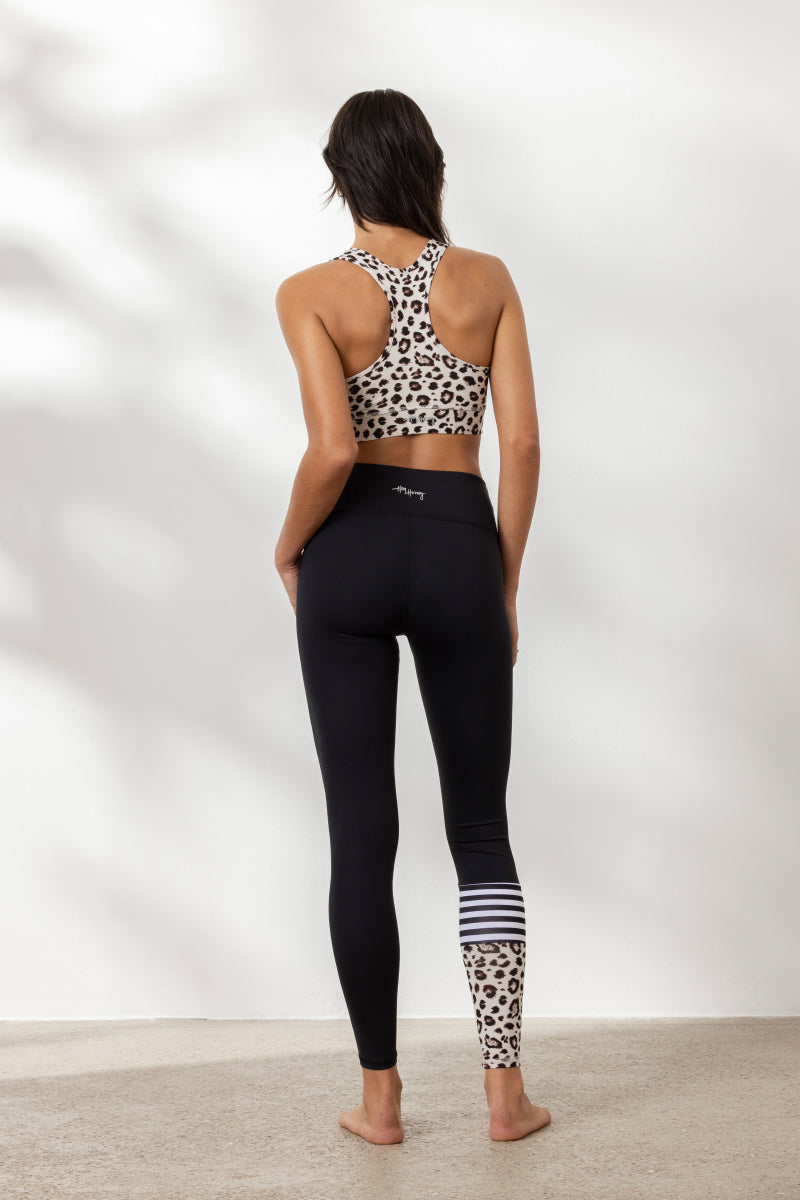 Surf Style Leggings Leo Clay | Hey Honey Yoga & Active Wear