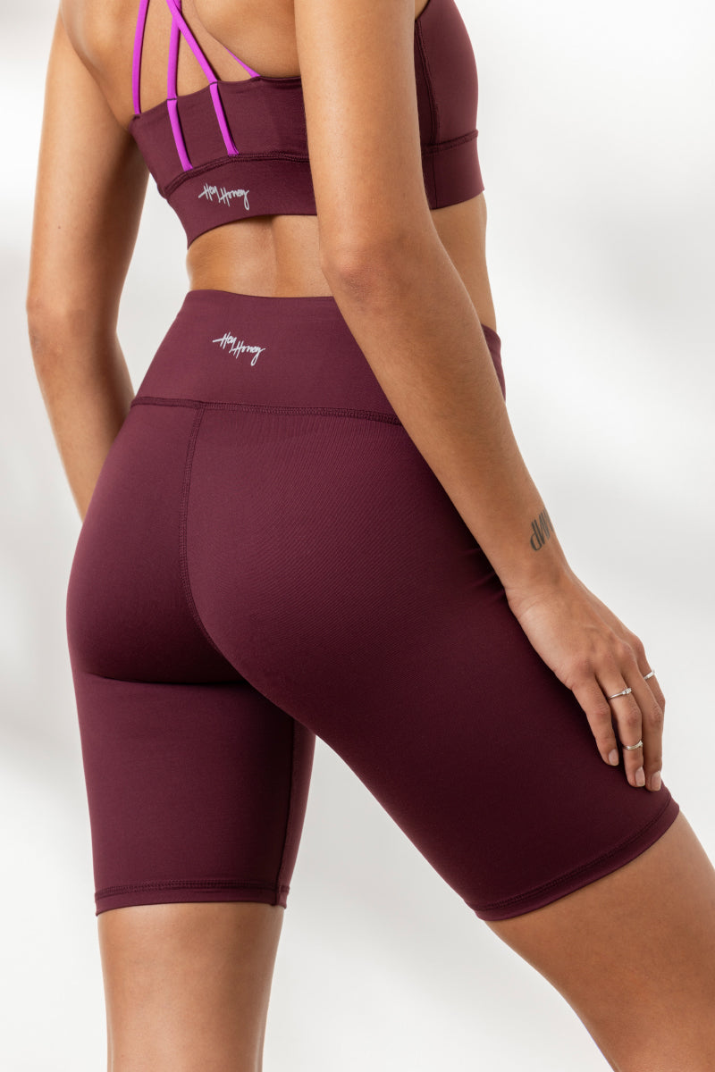 Biker Unicolor | Hey Honey Yoga & Active Wear