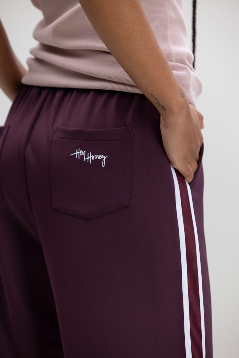 Trackpants Wine | Hey Honey & Active Wear