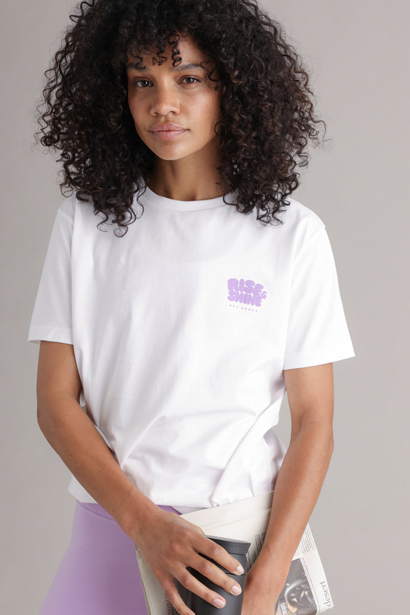 T-Shirt Moon White | Hey Honey & Active Wear
