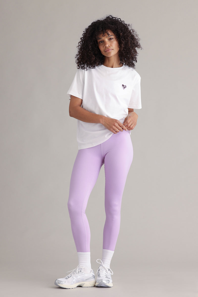 T-Shirt Leo Heart White | Hey Honey & Active Wear