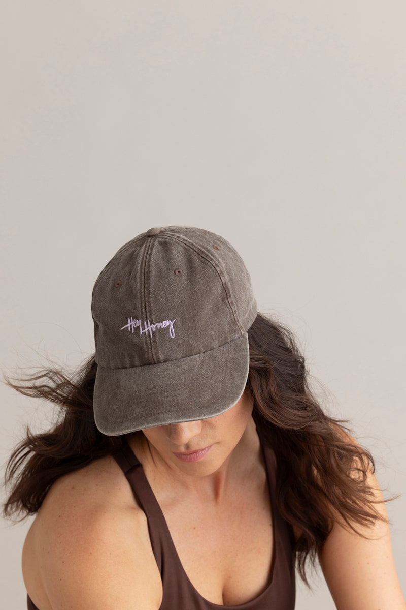 Vintage Brown Cap | Hey Honey & Active Wear