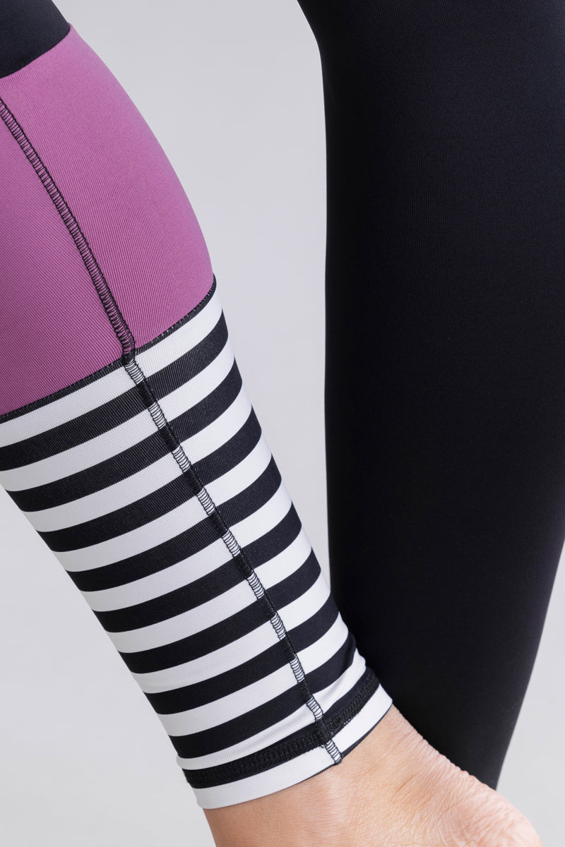 Surf Style Leggings Striking Purple