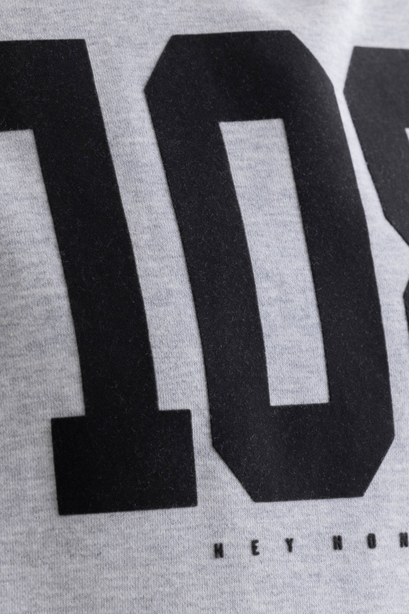 Hoodie Grey Melange 108 | Hey Honey & Active Wear