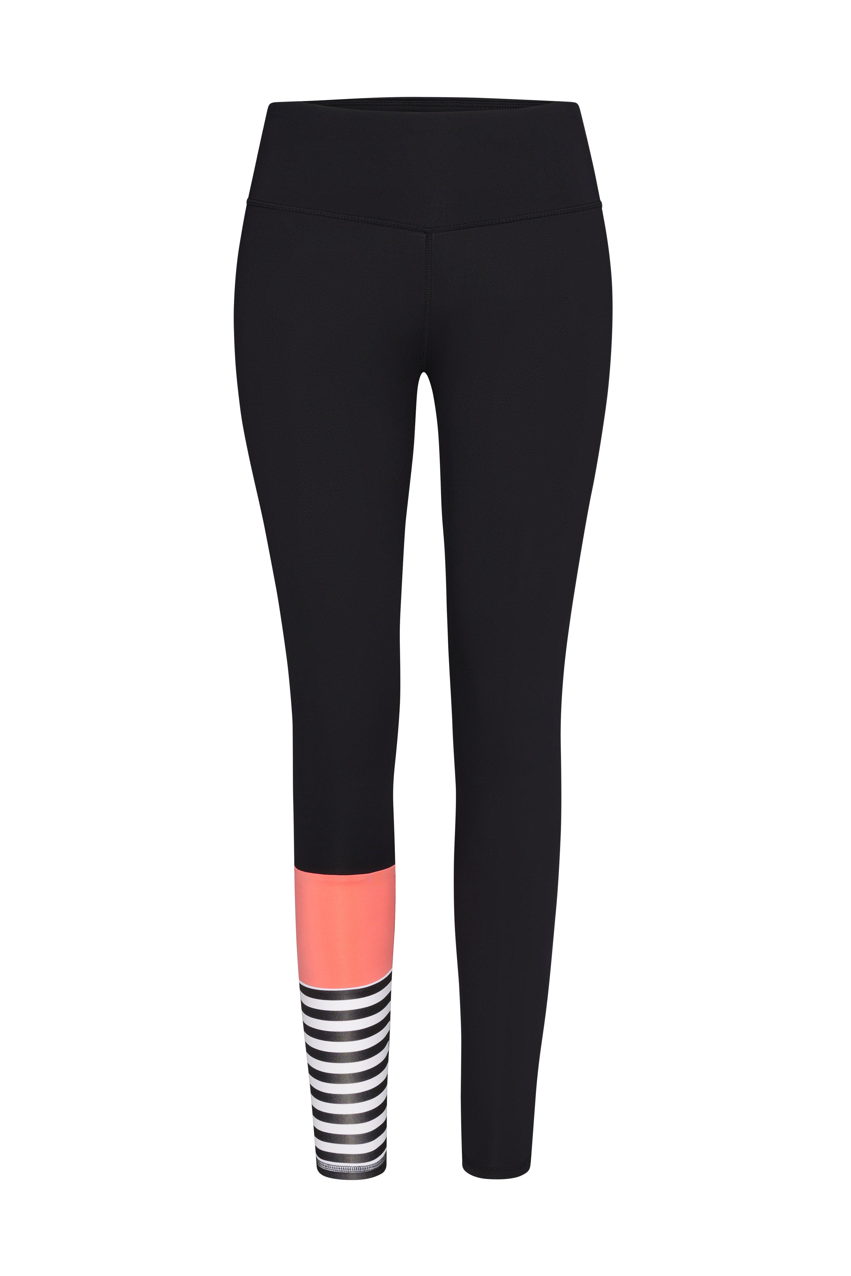 Surf Style Leggings Peach | Hey Honey Yoga & Active Wear