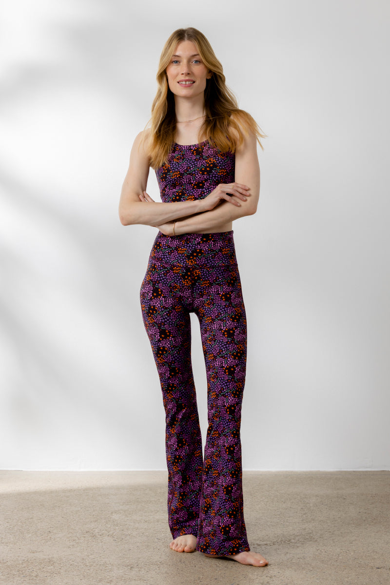 Leggings Flared Millefleurs