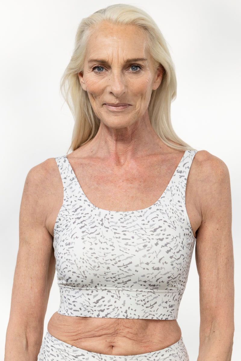 Leggings Feather White | Hey Honey Yoga & Active Wear