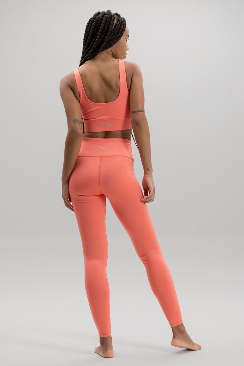 Cropped Leggings Peach | Hey Honey & Active Wear
