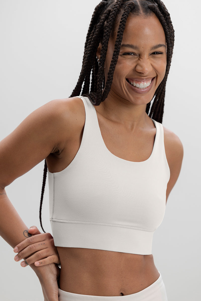 Bustier Unicolor Moonbeam | Hey Honey Yoga & Active Wear