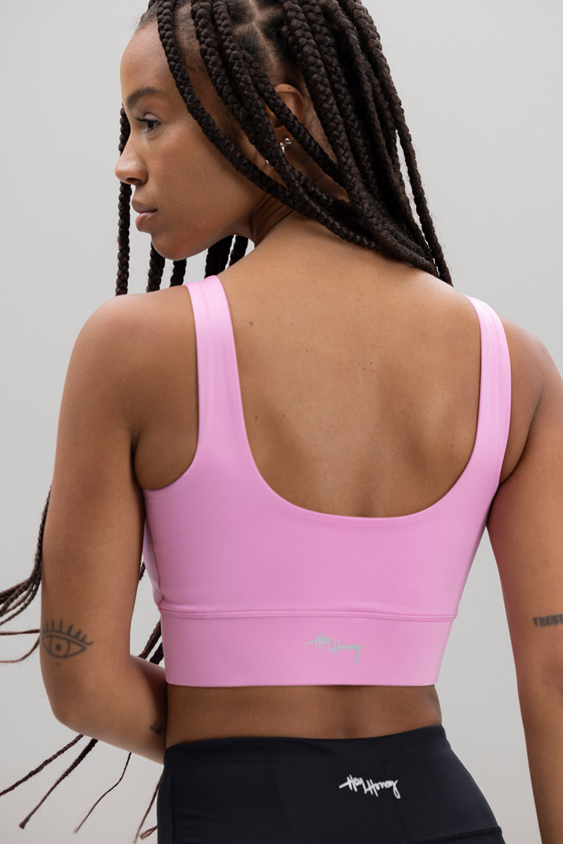 Bustier Unicolor Rosewood | Hey Honey Yoga & Active Wear
