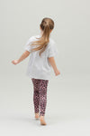 Kids Leggings Leo Rose | Hey Honey Yoga & Active Wear