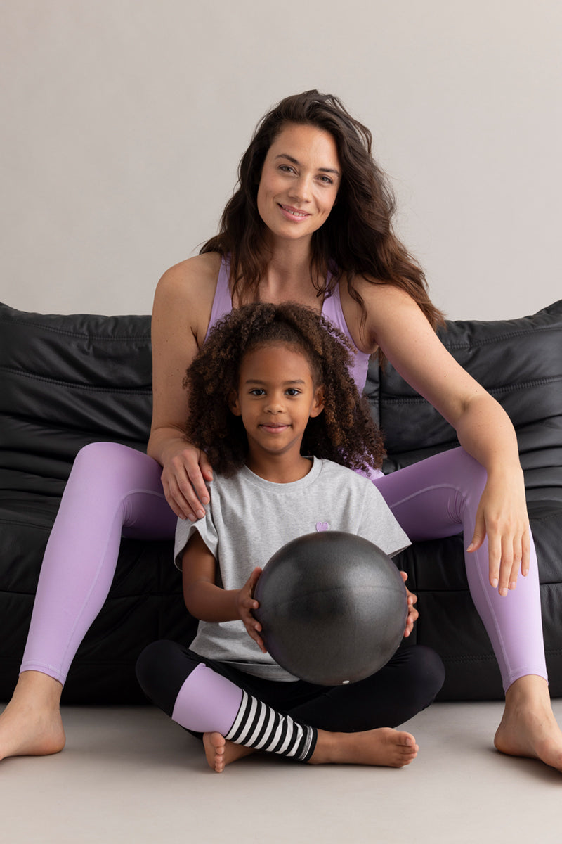 Kids Leggings Lilac Breeze | Hey Honey Yoga & Active Wear