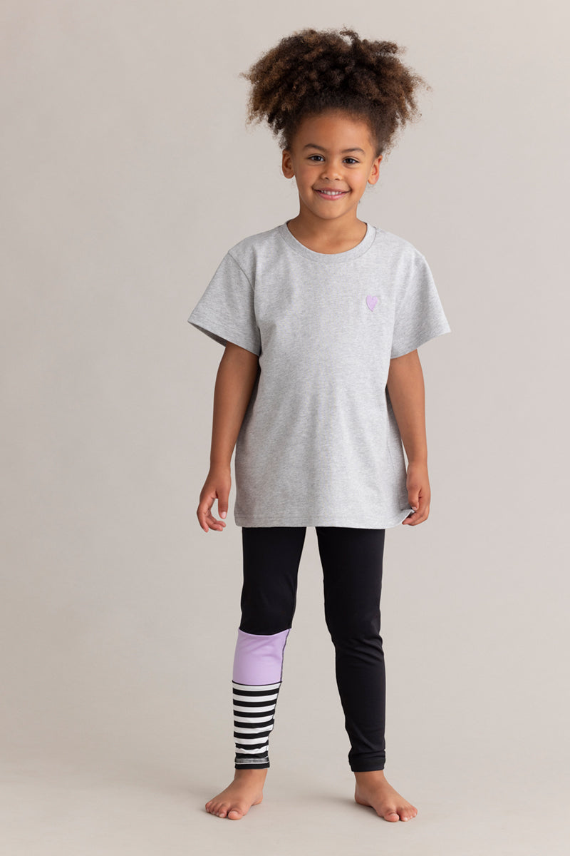 Kids Surf Style Leggings Lilac Breeze | Hey Honey & Active Wear