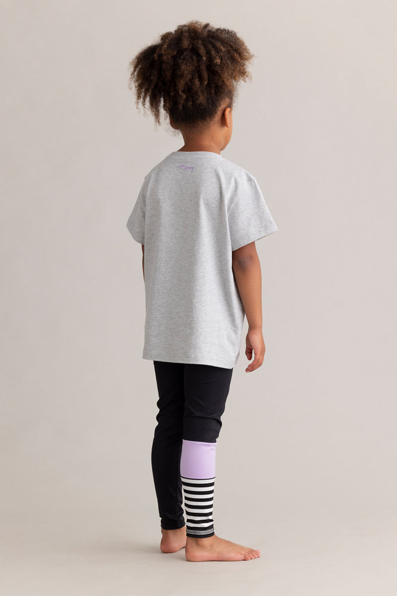Kids Surf Style Leggings Lilac Breeze | Hey Honey & Active Wear