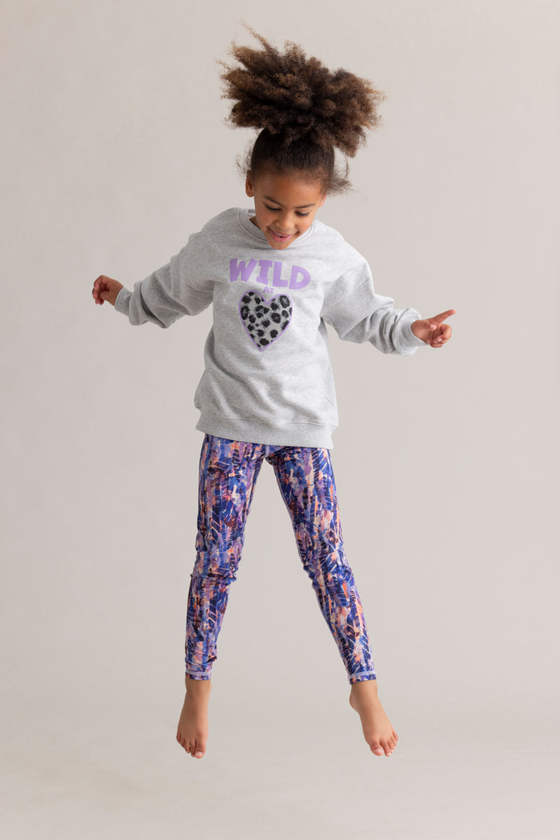 Kids Leggings Brushstroke | Hey Honey & Active Wear