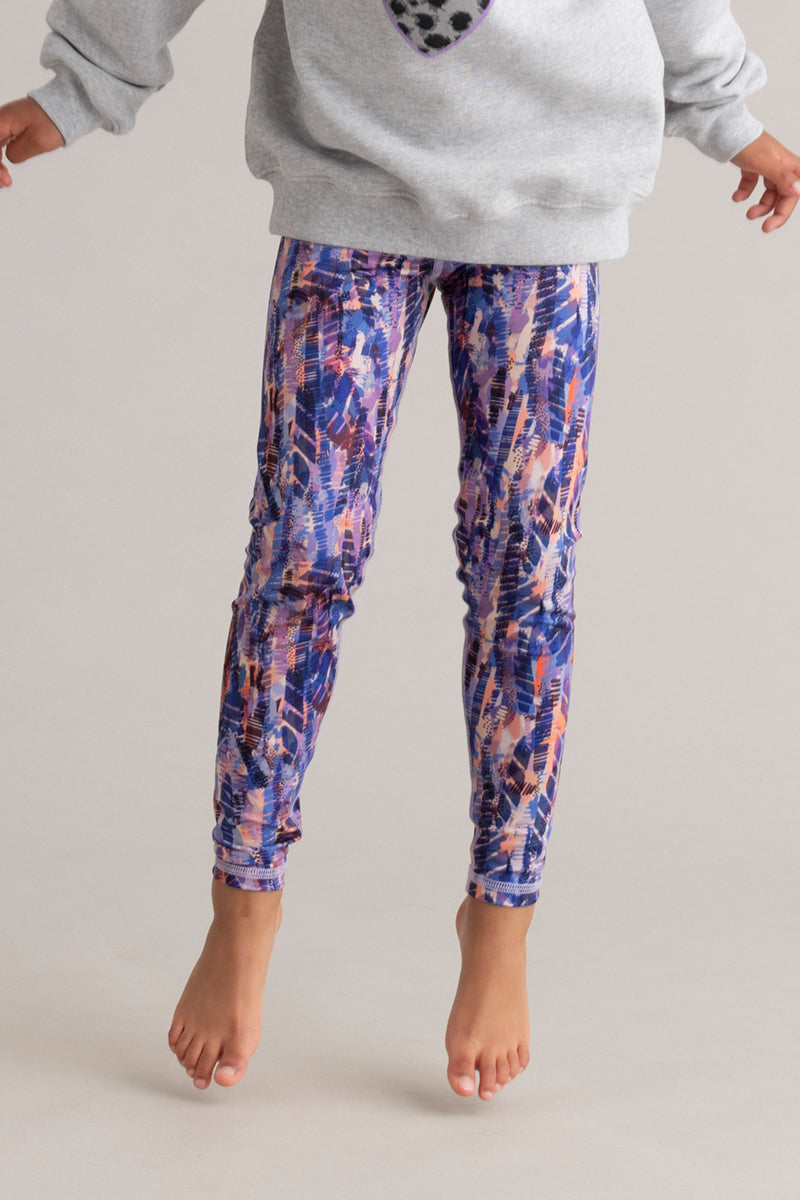Kids Leggings Brushstroke | Hey Honey & Active Wear