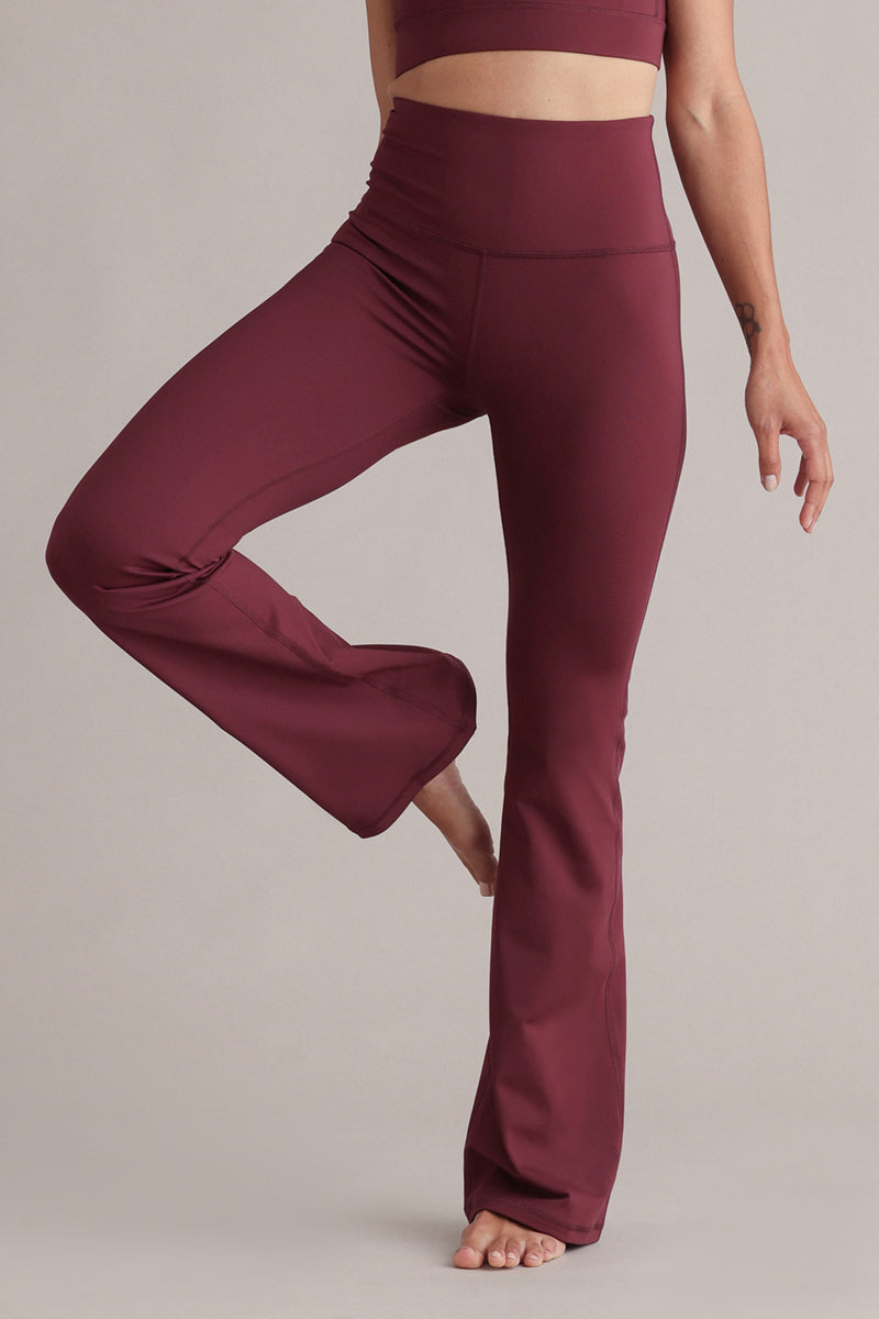 Flared Italian Plum Set | Hey Honey & Active Wear