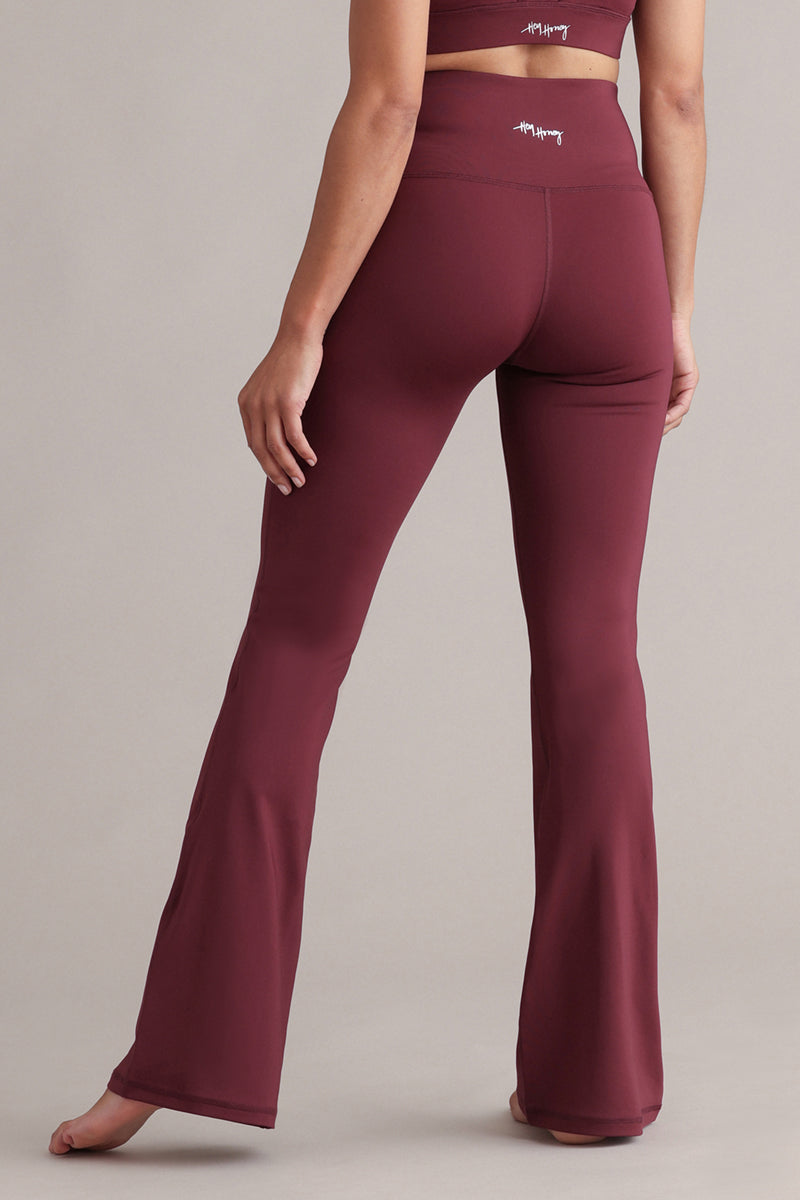 Flared Italian Plum Set | Hey Honey & Active Wear