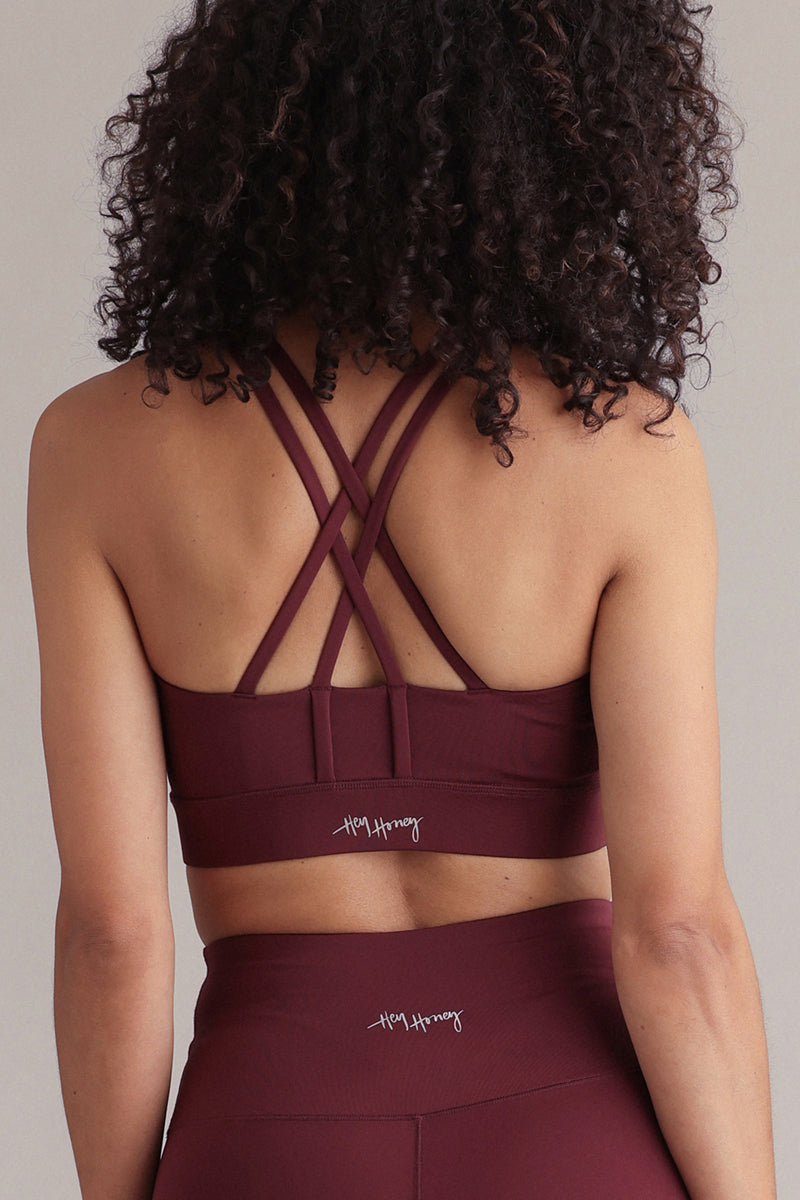 Flared Italian Plum Set | Hey Honey & Active Wear