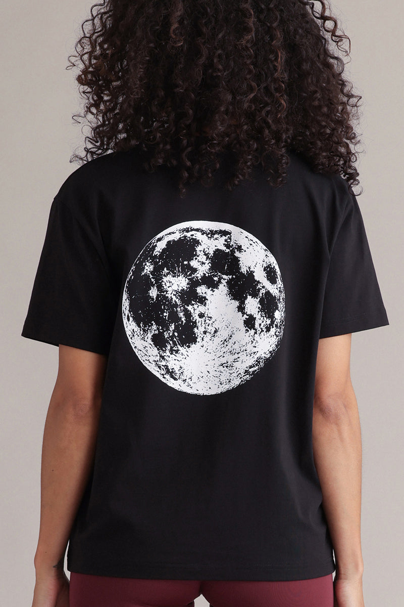 Shirts Moon Black | Hey Honey Yoga & Active Wear