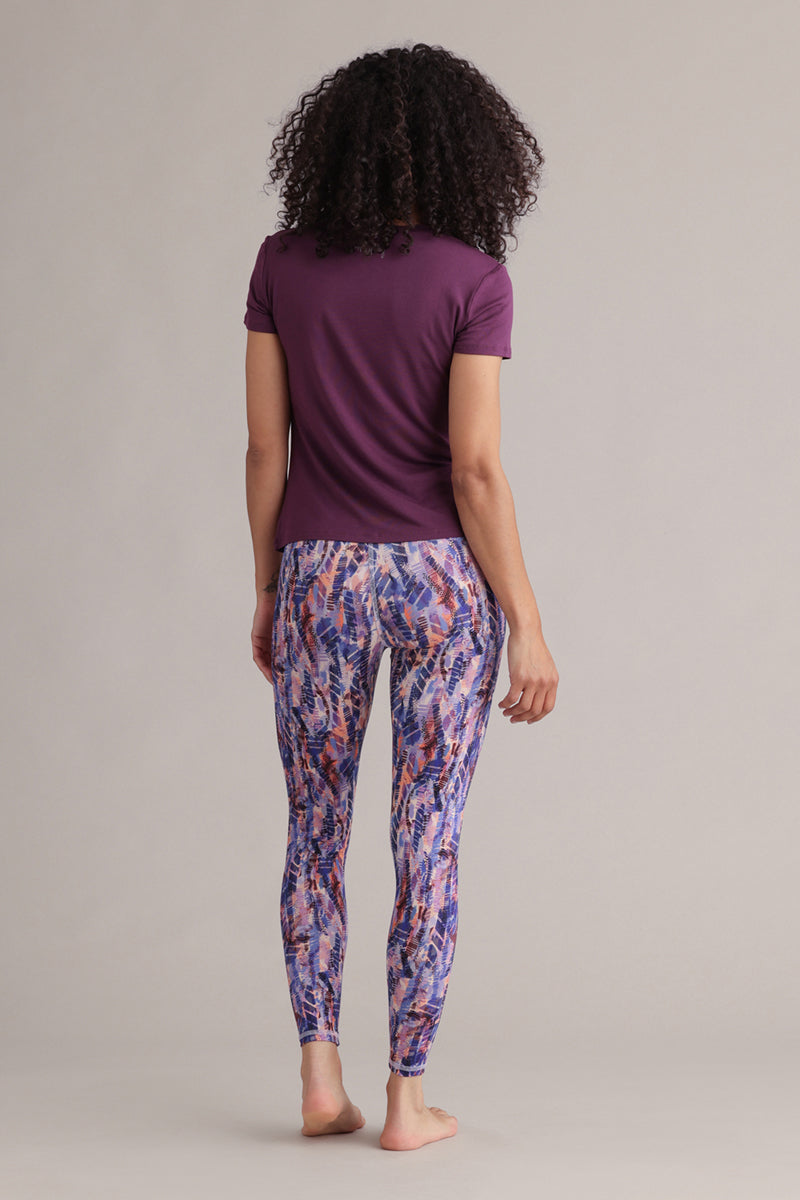 Active T-Shirt Italian Plum | Hey Honey & Active Wear