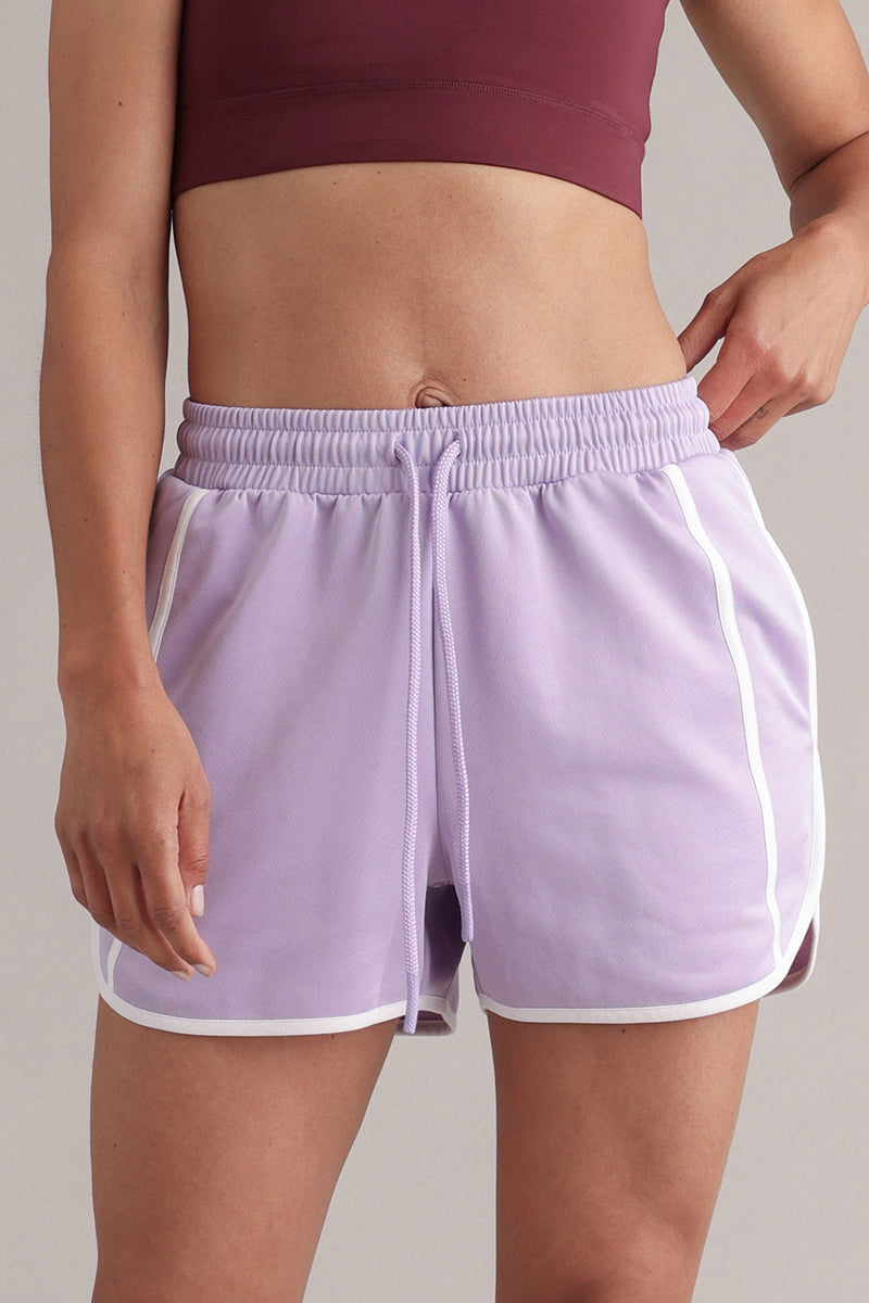 Trackshorts Lilac Breeze | Hey Honey & Active Wear