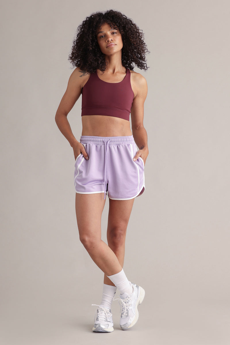 Trackshorts Lilac Breeze | Hey Honey & Active Wear