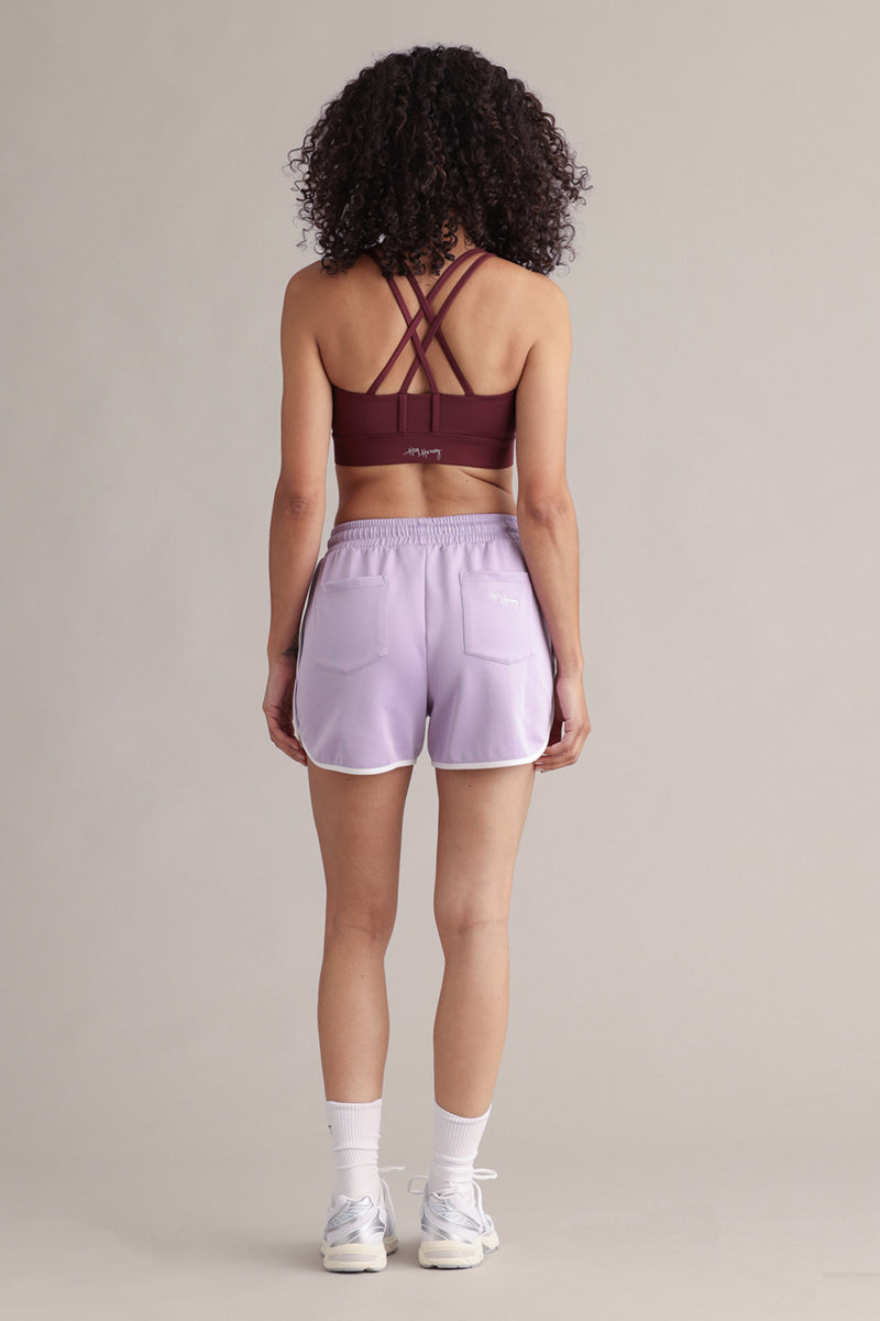 Trackshorts Lilac Breeze | Hey Honey & Active Wear