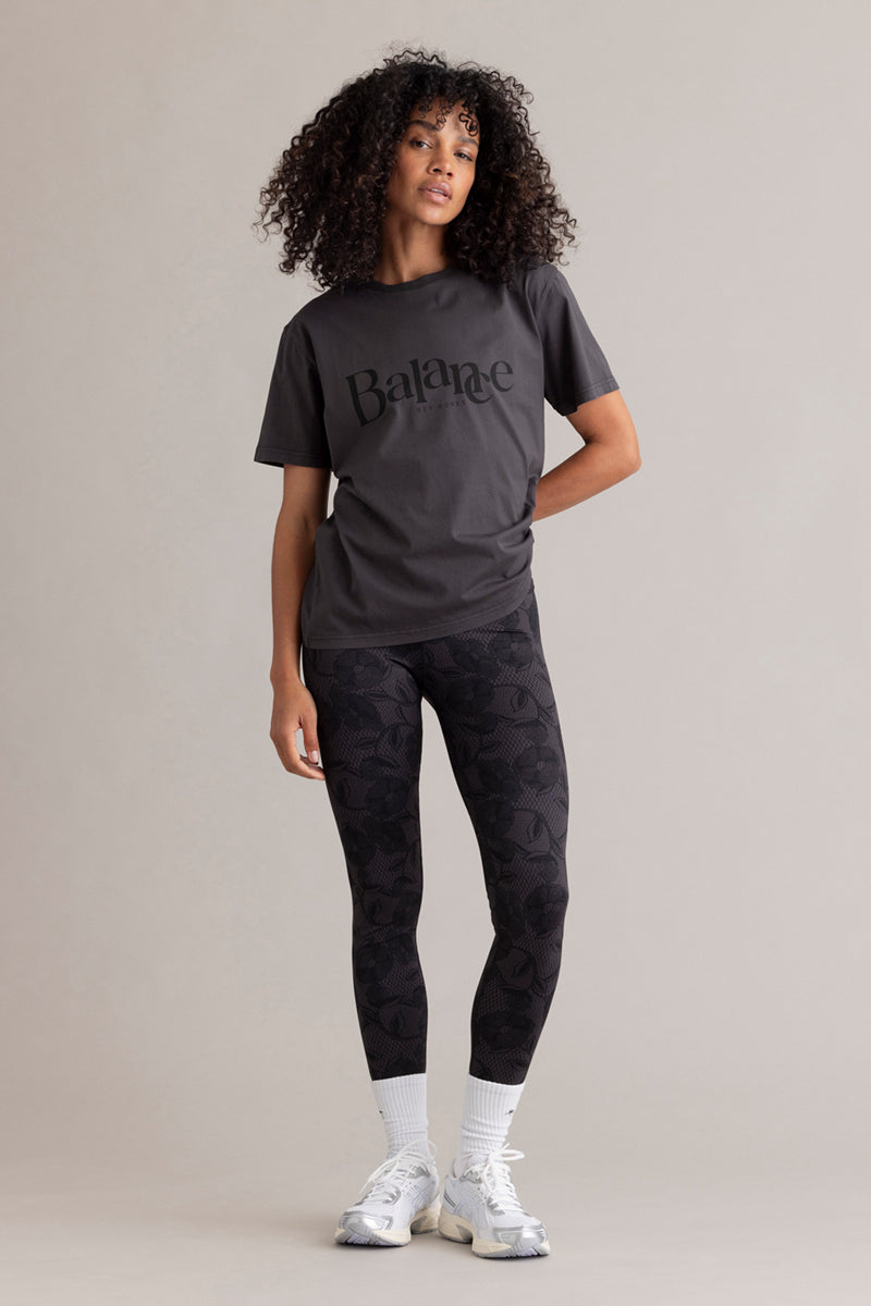 T-Shirt Balance Black Whole | Hey Honey & Active Wear