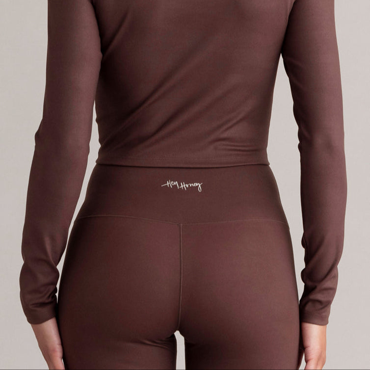 High-Waist Leggings Always Dressed Shopping Bag | Hey Honey & Active Wear