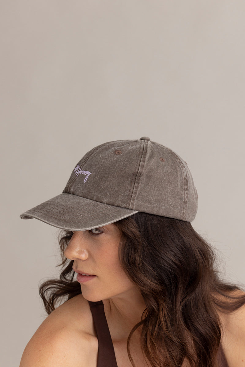 Vintage Brown Cap | Hey Honey & Active Wear
