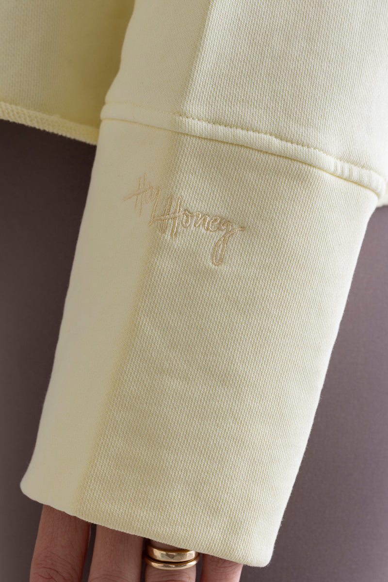 Open Edge Sweater Yellow | Hey Honey & Active Wear