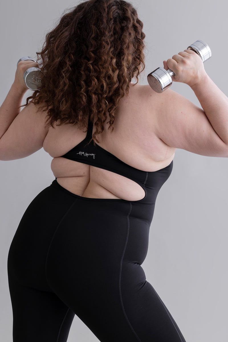 Bodysuit Cotton Touch Black | Hey Honey & Active Wear