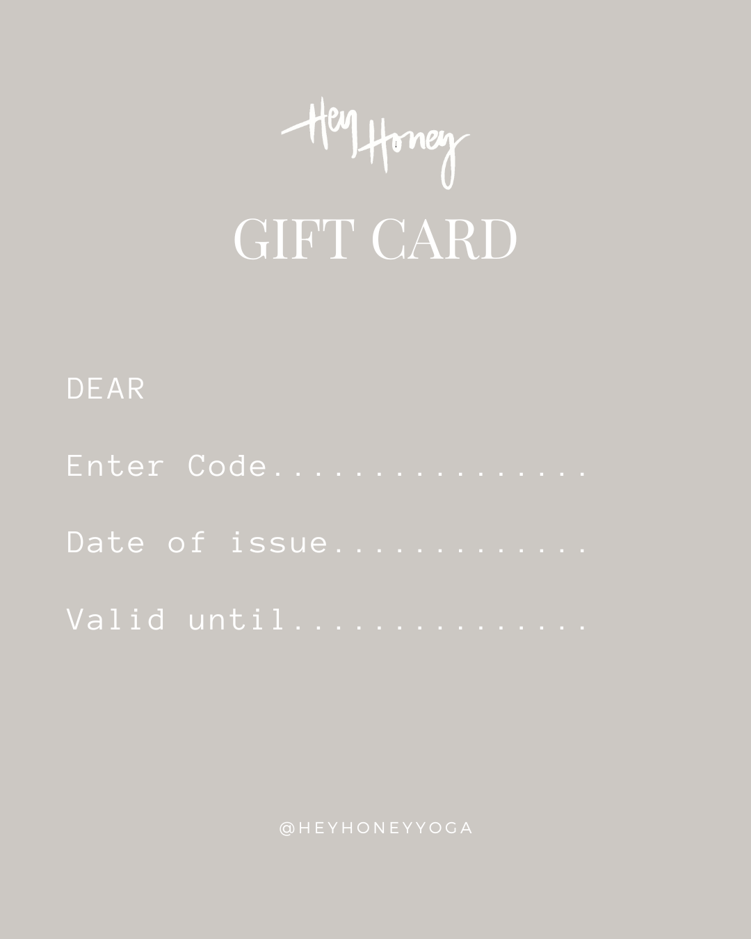 Gift Card