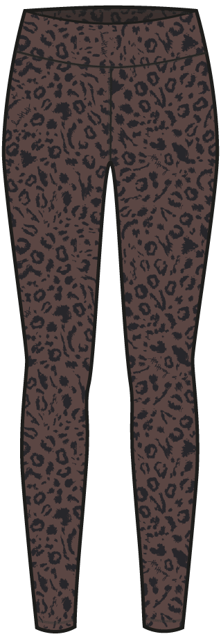Leggings Mono Leo Soft Brown | Hey Honey & Active Wear
