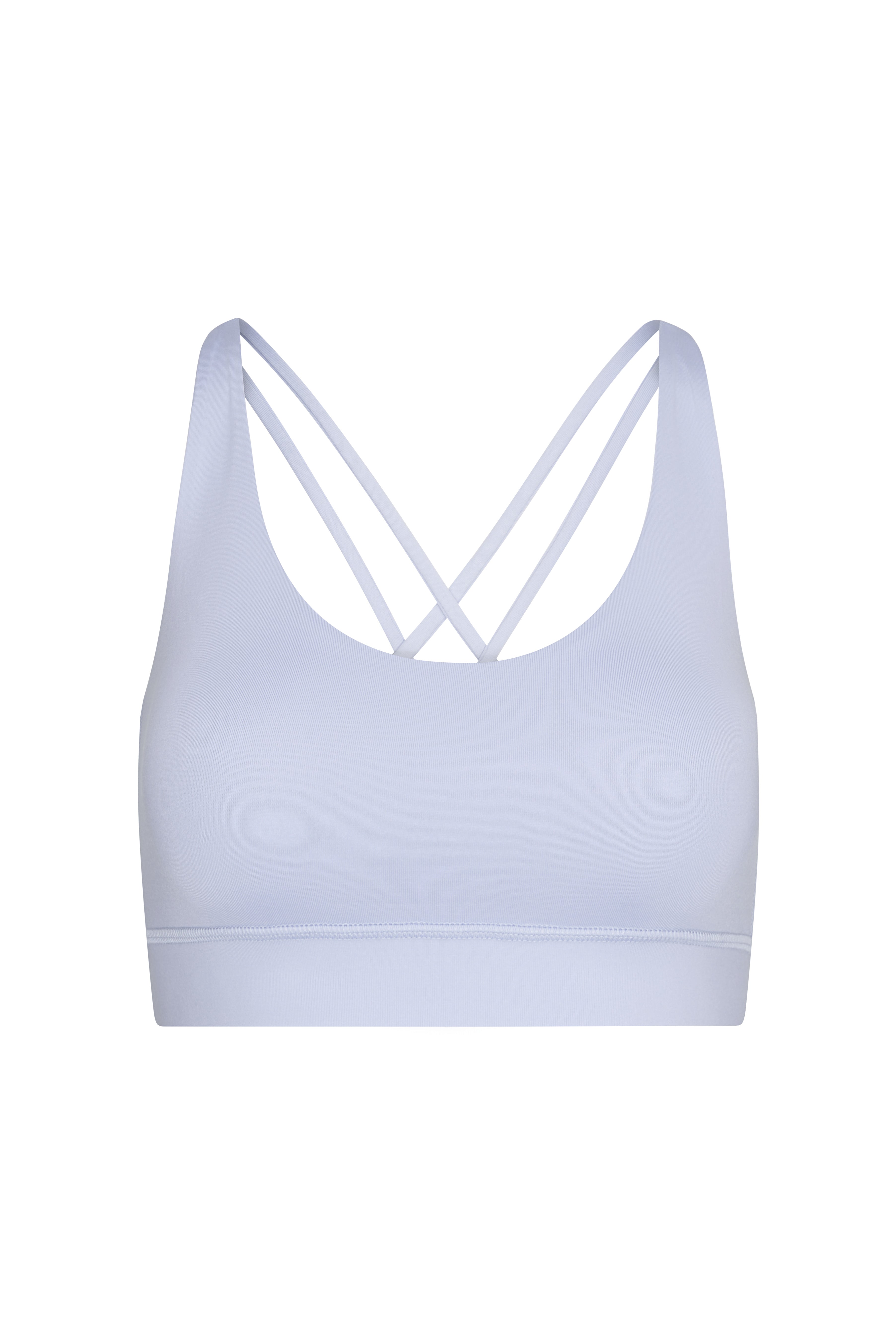 Criss-Cross Bra Baby Lavender | Hey Honey Yoga & Active Wear