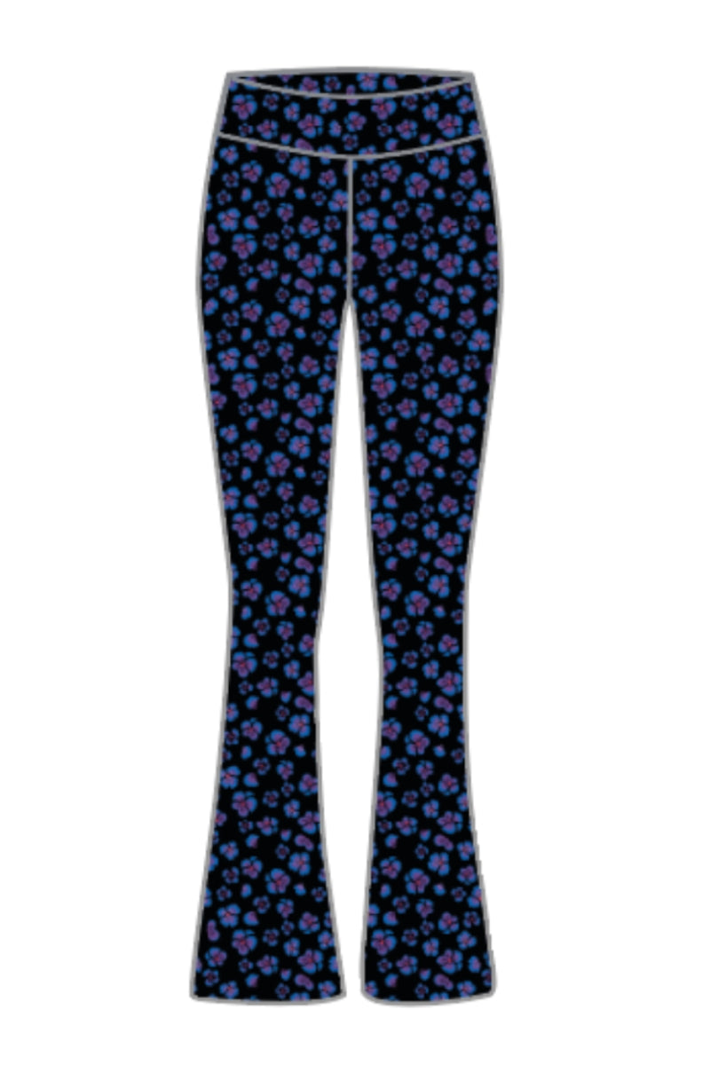 Leggings acampanados Wild Violets